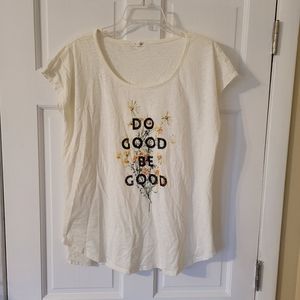 Maurices t shirt do good be good